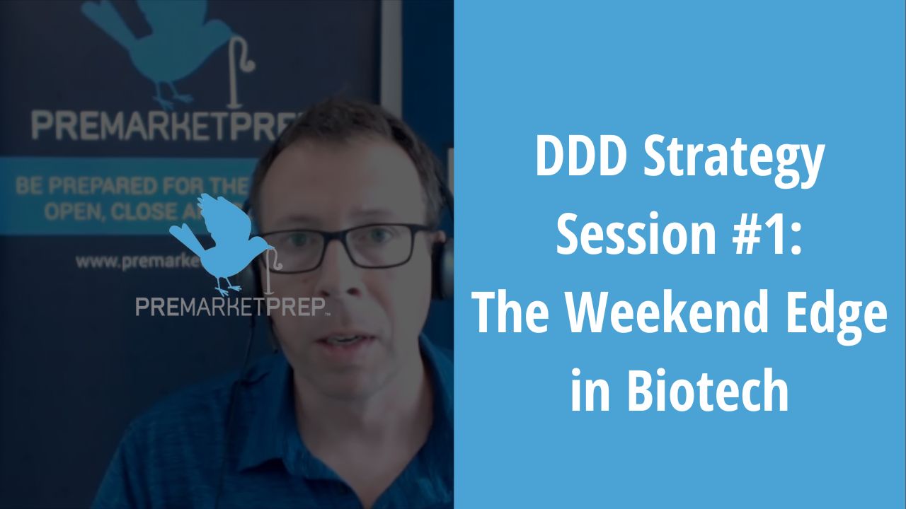 DDD Strategy Session #1: The Weekend Edge in Biotech
