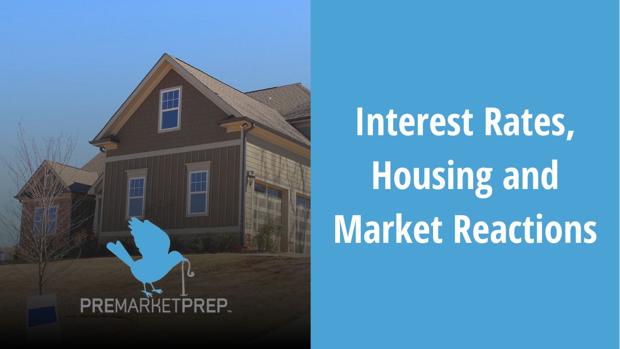 Interest Rates, Housing and Market Reactions
